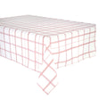 Linden Plaid in Rose Tablecloth