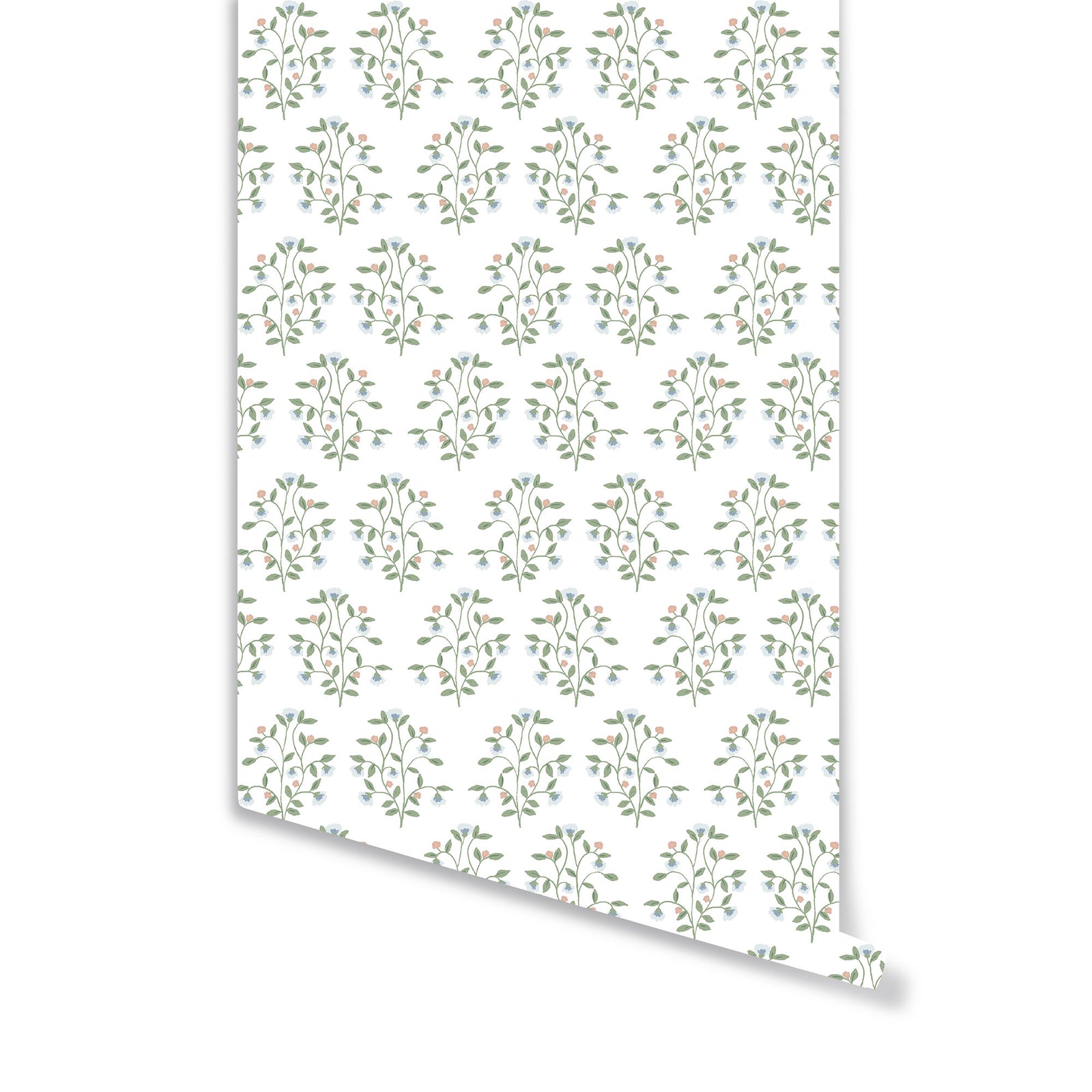 Lucille Floral Wallpaper in Multi
