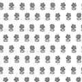 Lulu Floral Fabric in Charcoal