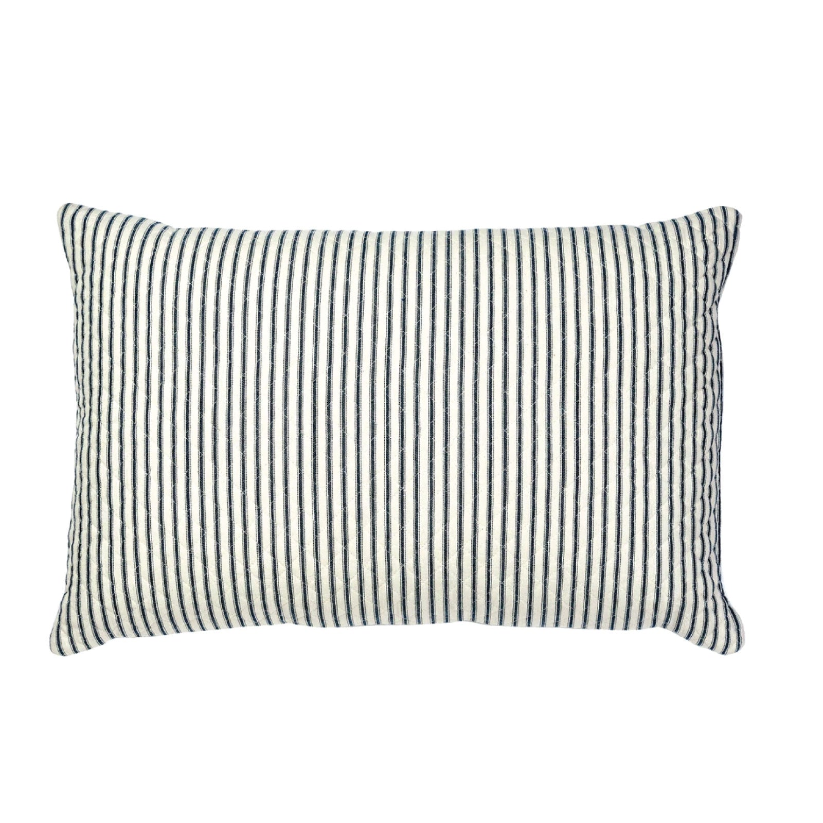 Maxwell Stripe Sham in Indigo