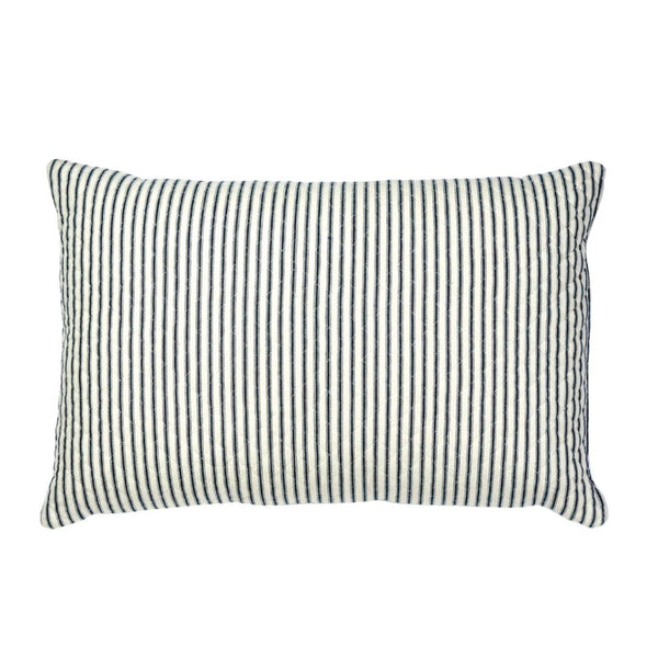 Maxwell Stripe Sham in Indigo