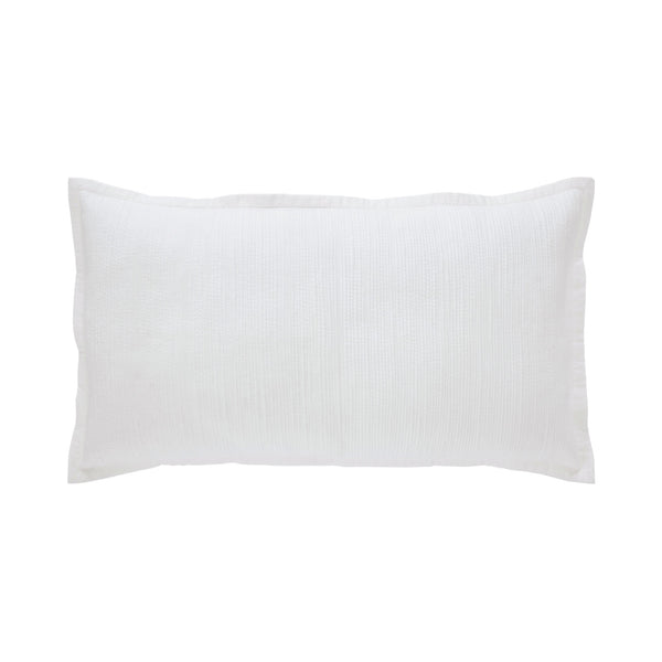 Milan Sham in White