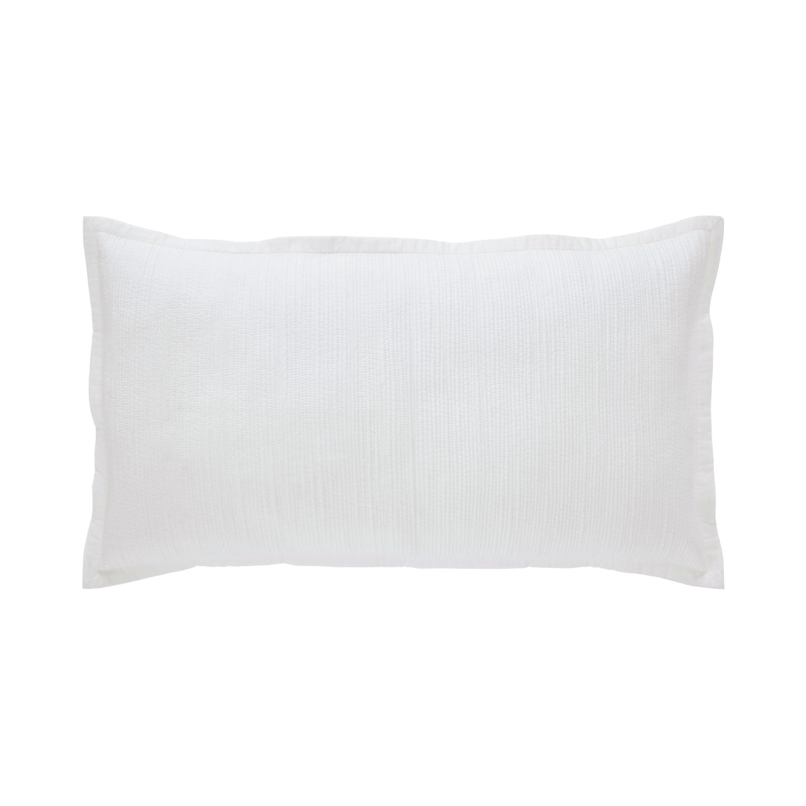 Milan Sham in White