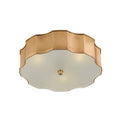 Nasseff Flush Mount in Brass