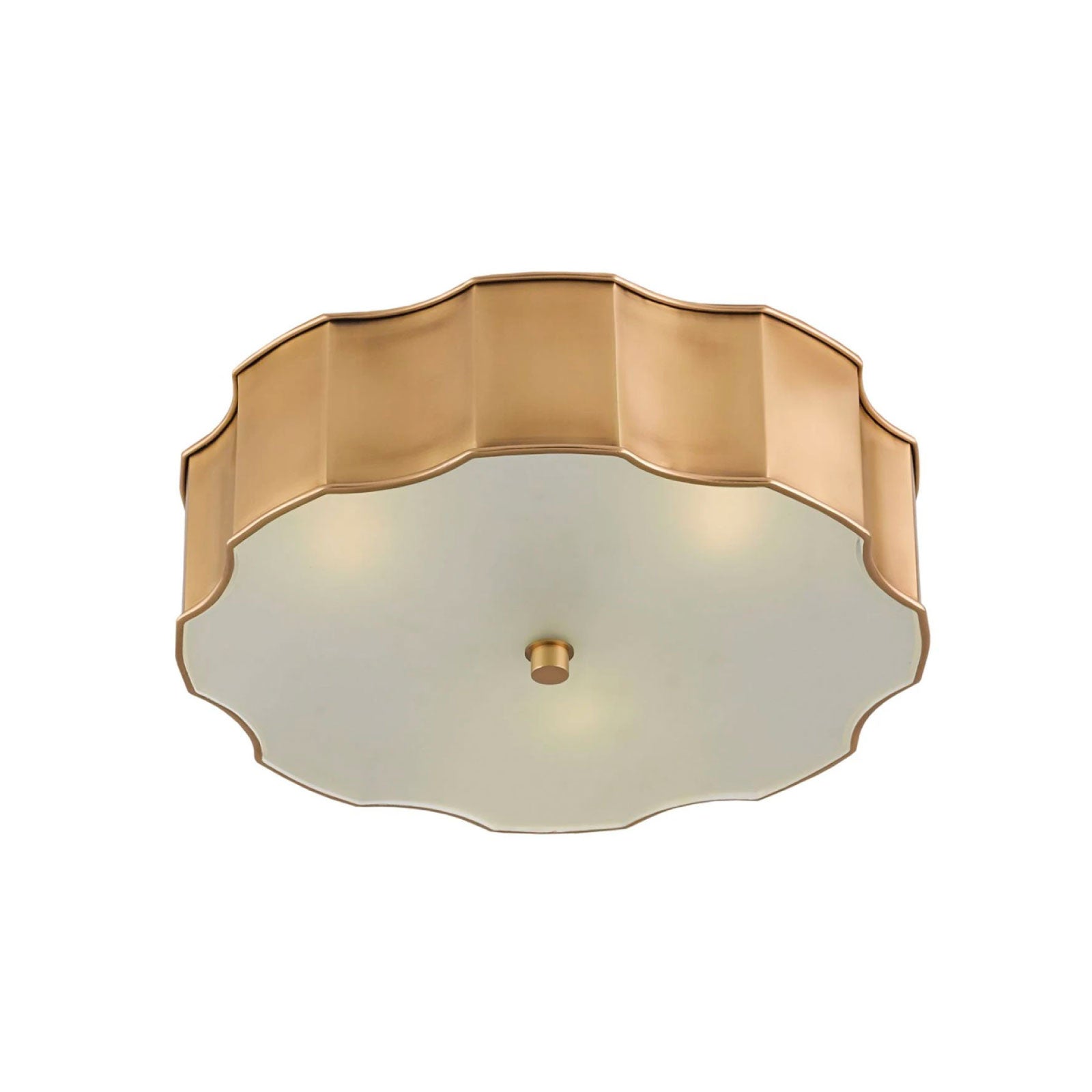 Nasseff Flush Mount in Brass