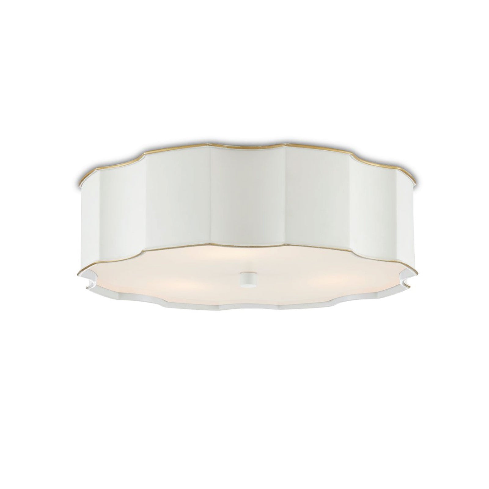 Nasseff Flush Mount in White