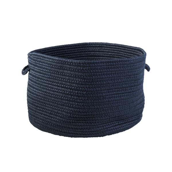 Sonny Solid Basket in Navy Blue