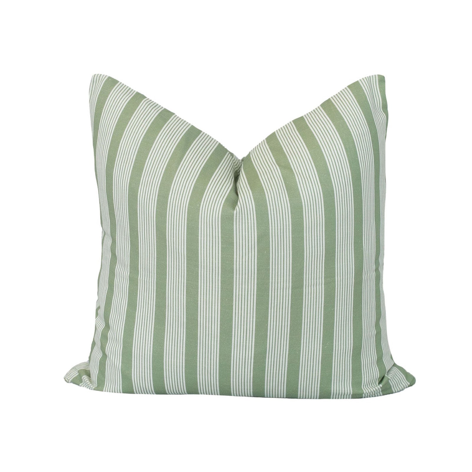 Oscar Stripe Pillow in Sage