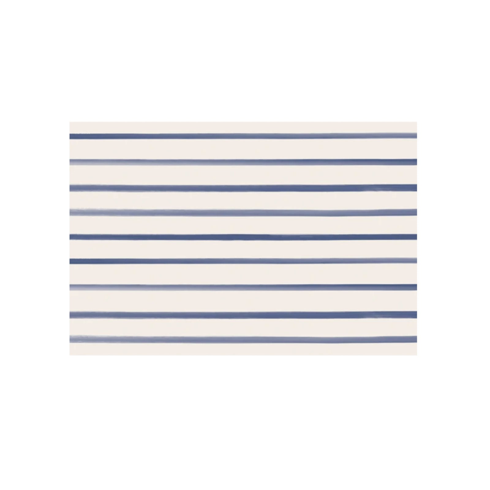 Navy Stripe Paper Placemats