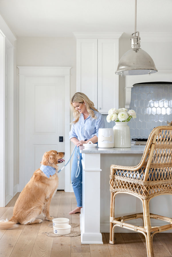 Classic Dog Bowl in Ivory