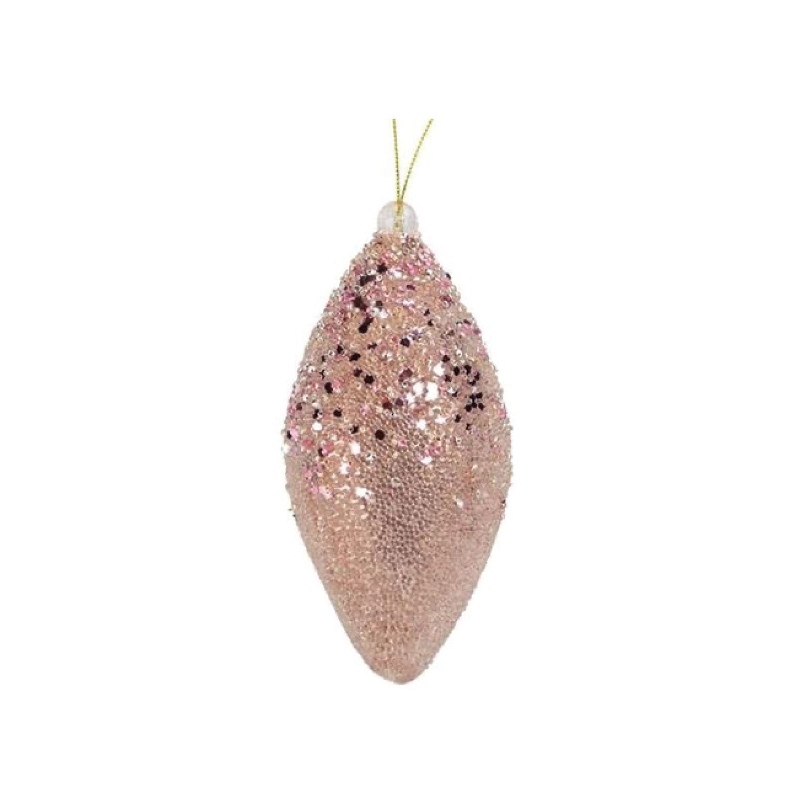 Pink Sparkle Finial Ornament