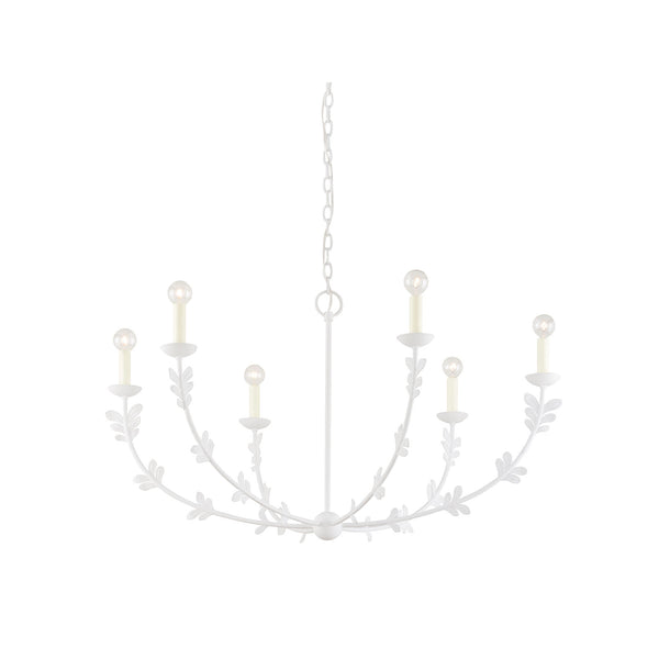 Priscilla Large Chandelier in White