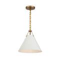 Randolph 1 Light Pendant in Vibrant Gold