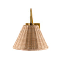 Rattan Wrapped  Sconce