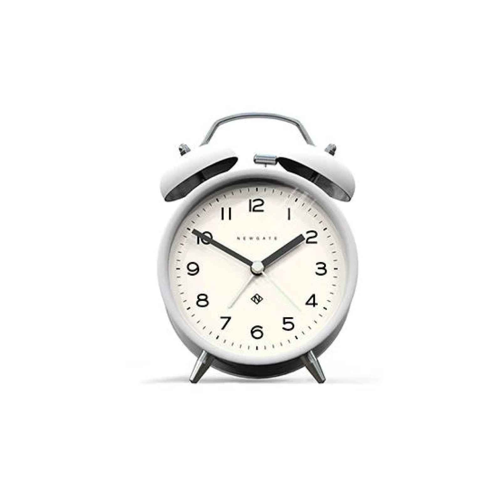 Rise and Shine Alarm Clock in White