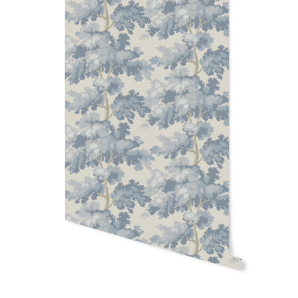 Raphael Wallpaper in Light Blue