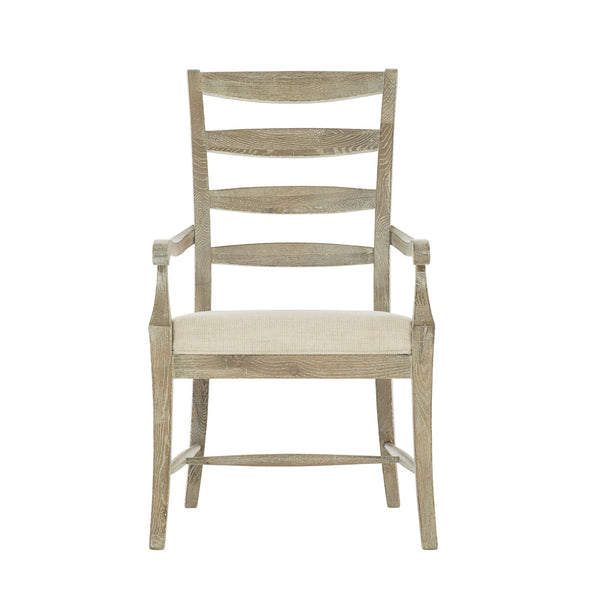 Ladder Back Arm Chair in Natural Oak