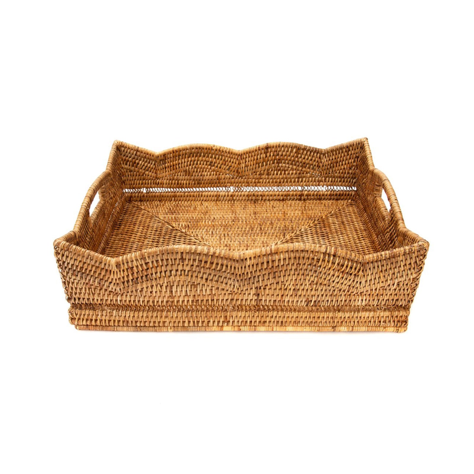 Scalloped Gathering Tray