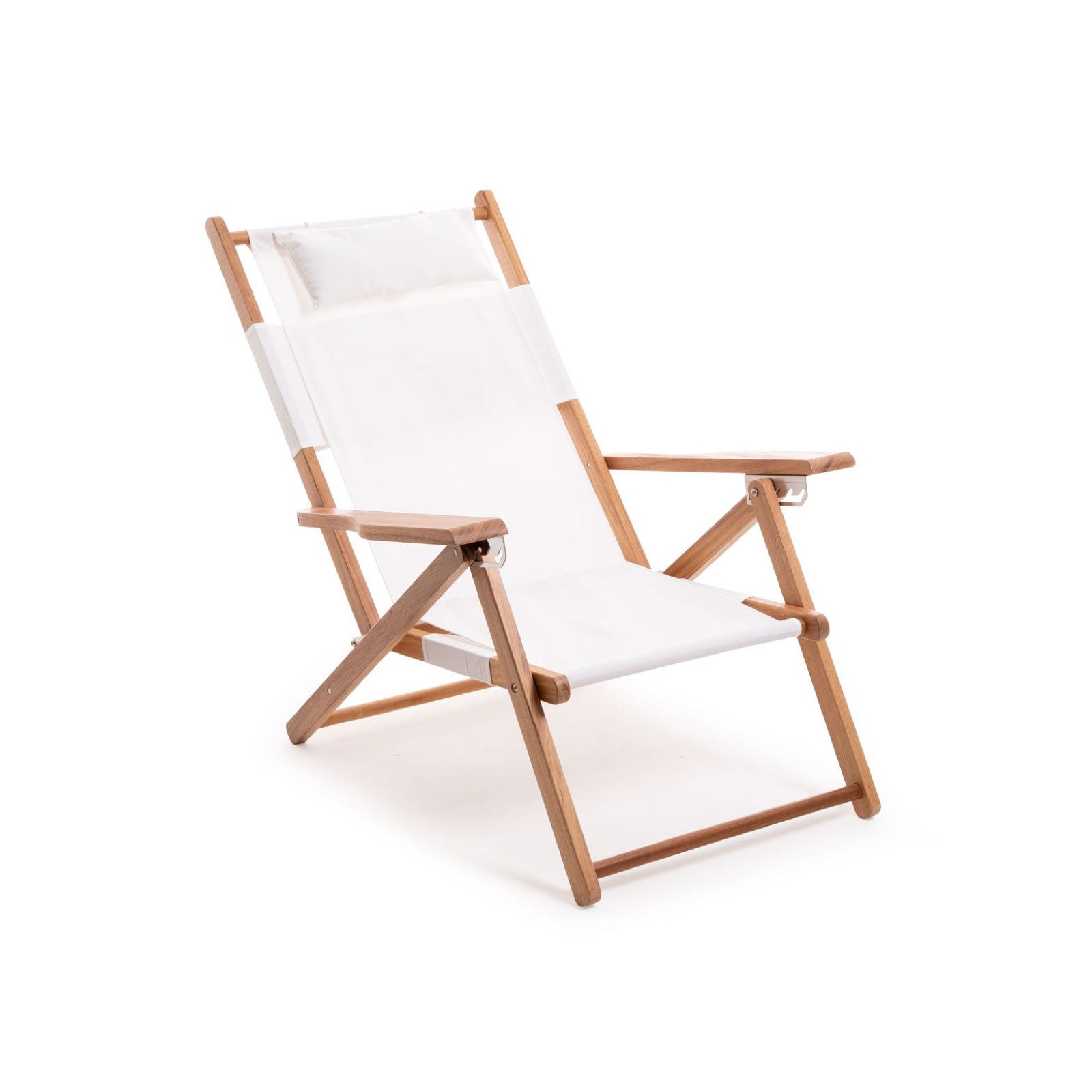 Beach chairs white sale