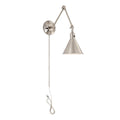 Sola Adjustable Sconce in Nickel