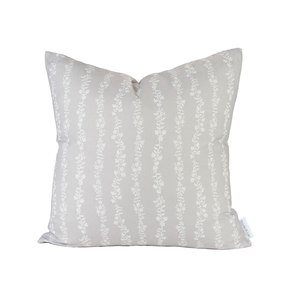 Somerset Pillow in Stone Grey