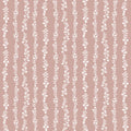 Somerset Wallpaper in Dusty Pink