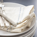 Blue Woven Stripe Napkin