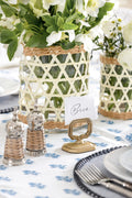 Place Card Napkin Ring in Brass