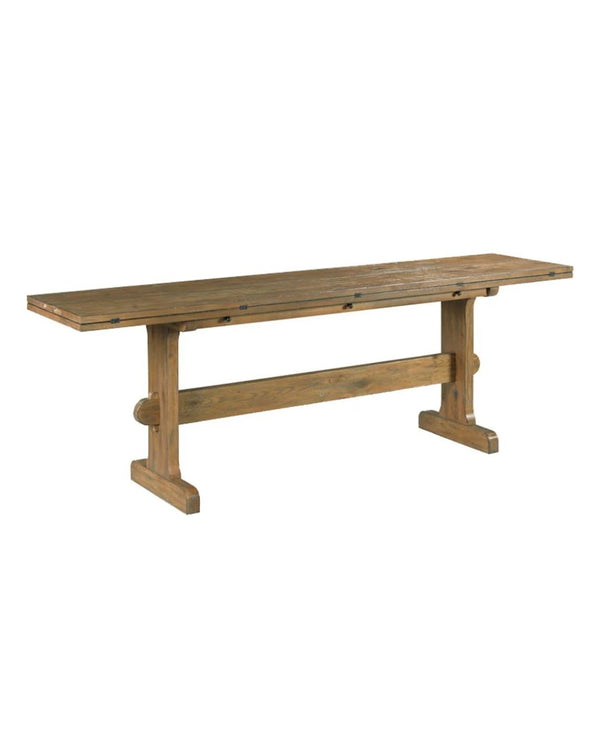 Solid oak dining table