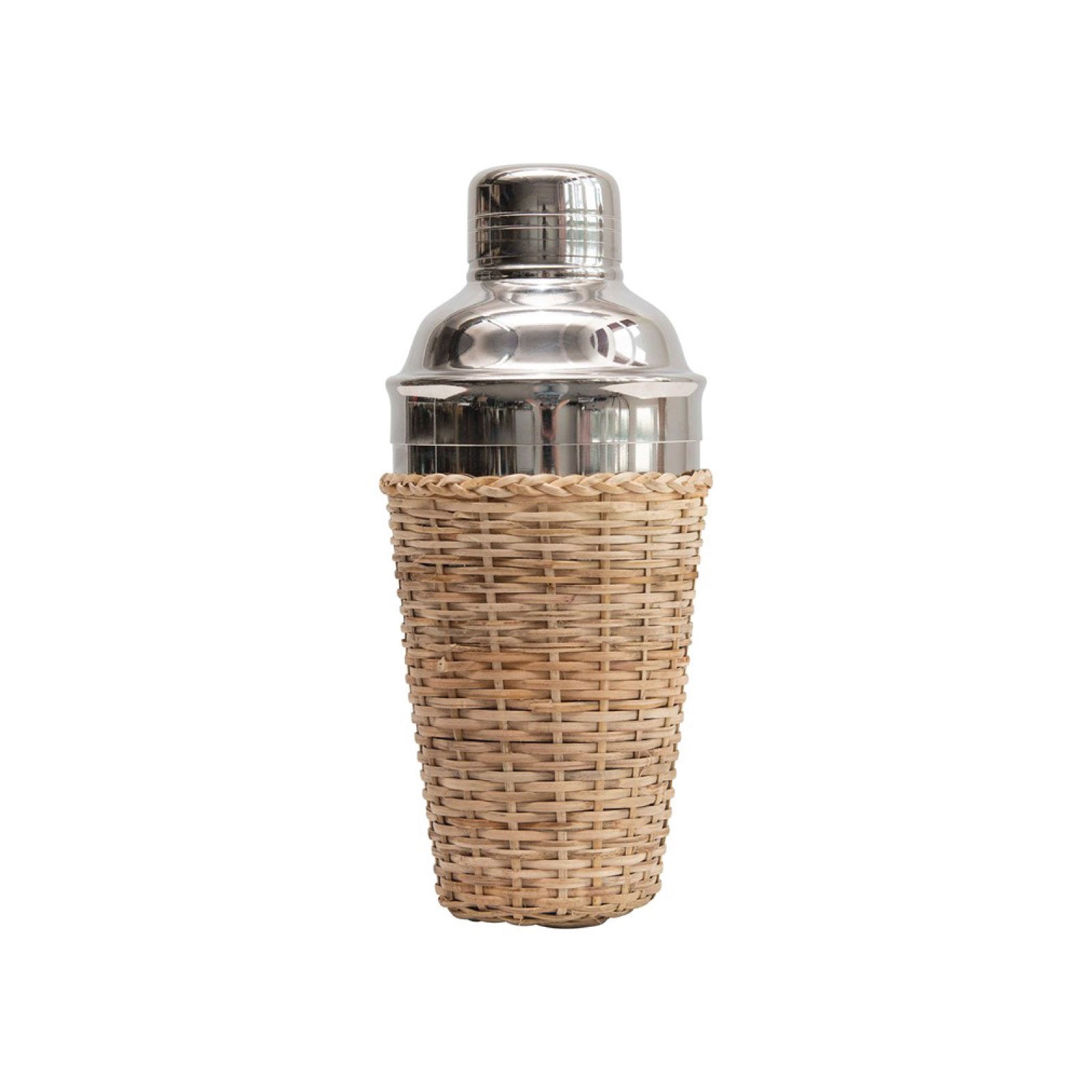 Rattan Cocktail Shaker