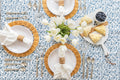 Jo Floral in Navy Tablecloth