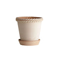 Terracotta Roped Edge Pot - Medium