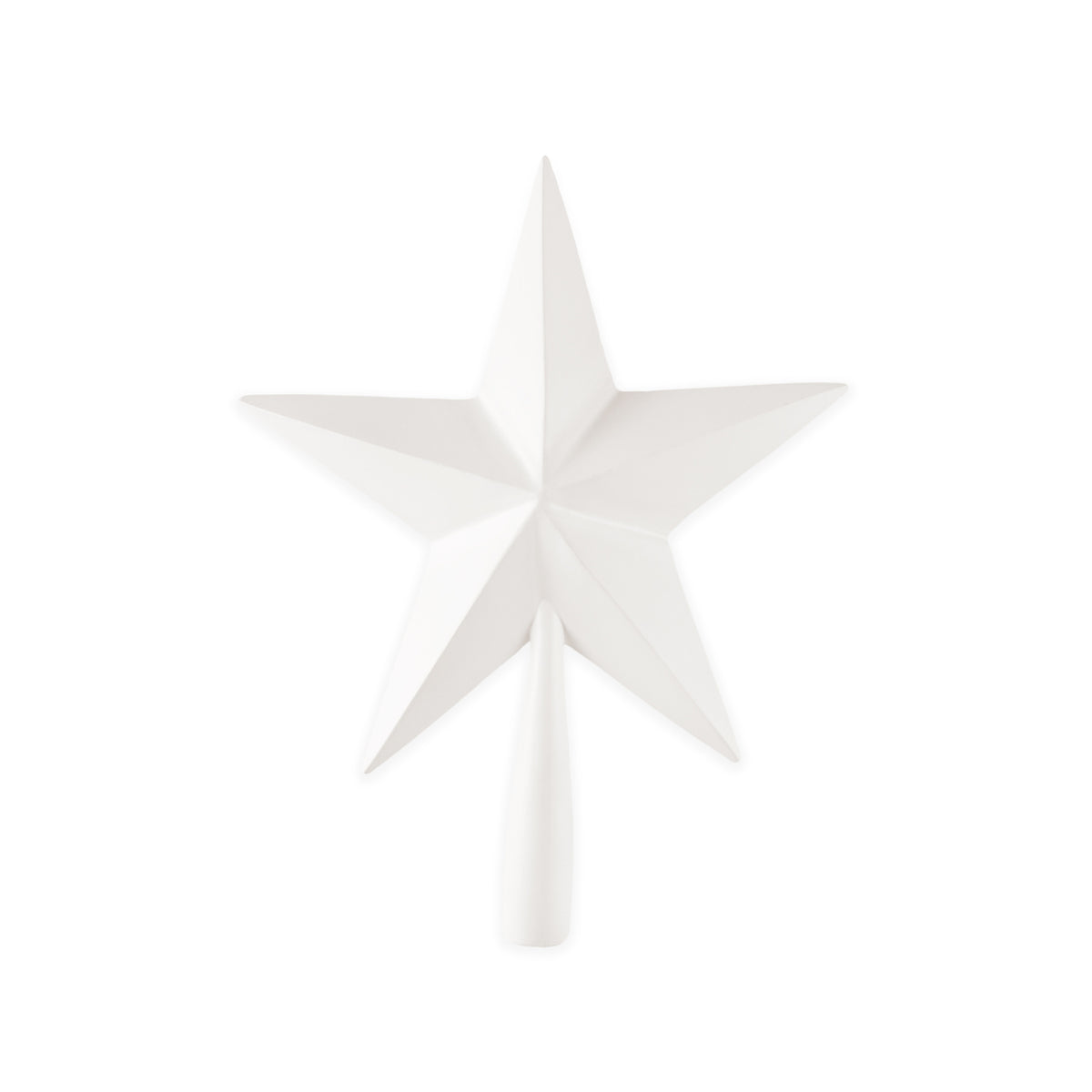Tree Topper - Painted White | Brooke & Lou