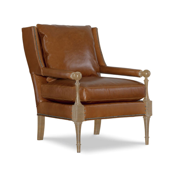 Van Dyke Leather Chair