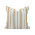 Wentworth Stripe Pillow in Camel