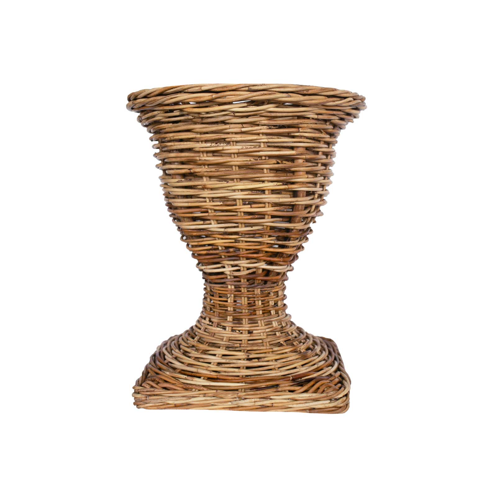 tall woven planter Woven Wicker Planter