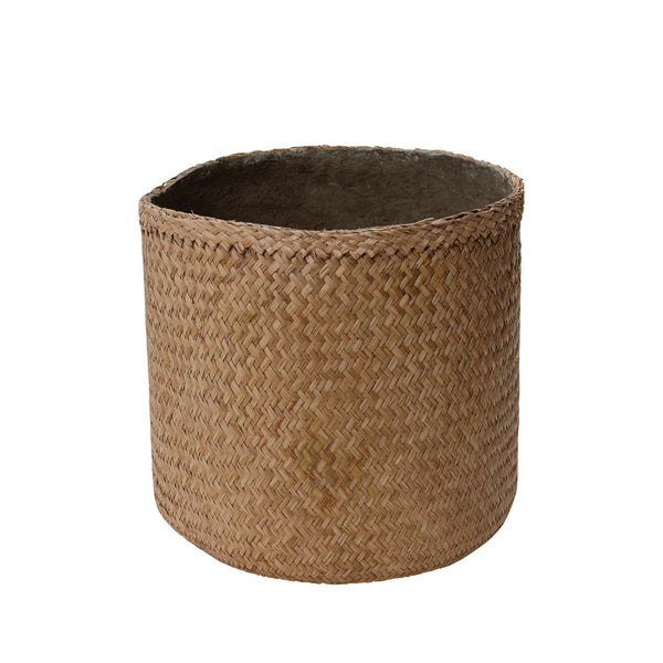 Woven Seagrass Planter - Medium