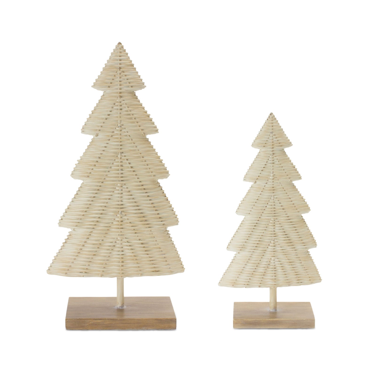 Woven Ceramic Tree Stand Set