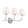 Abrams Vanity Light in Polished Chrome