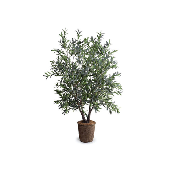 Freeport Park® Tarik 96'' Faux Olive Tree Tree in Pot