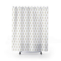 Frankie Floral Shower Curtain in Natural