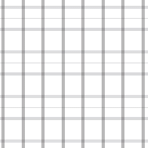 Linden Plaid Fabric in Stone Grey